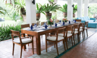 Tamarind Villas Lake Villa Dining Area | Pattaya, Chonburi