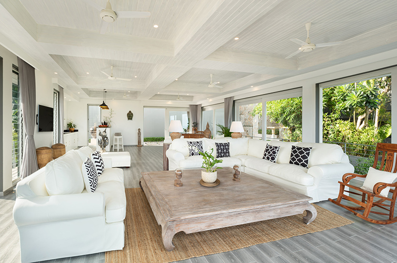 Baan Kimsacheva Indoor Living Area | Chaweng, Koh Samui