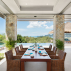 Baan Kimsacheva Dining Area with Sea View | Chaweng, Koh Samui