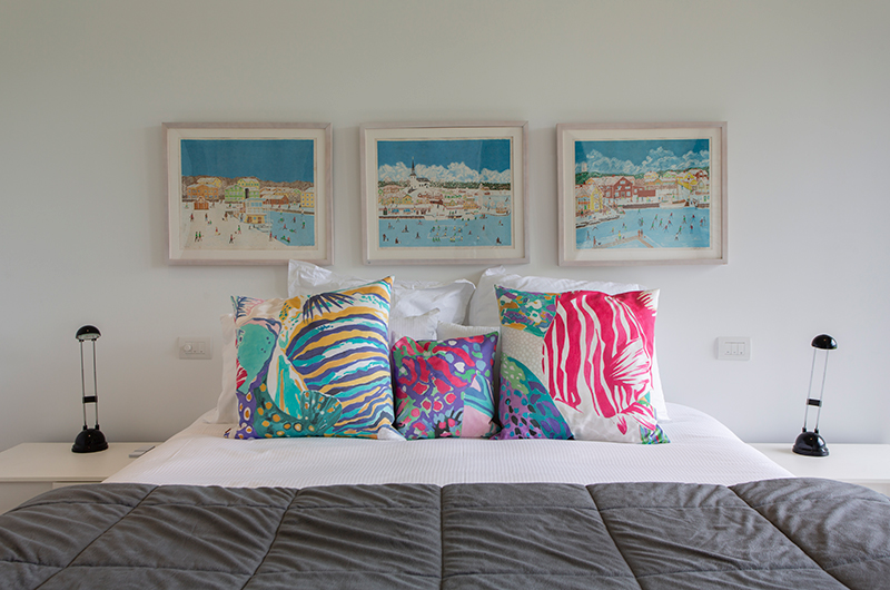 Jack’s Point Lake House Bedroom with Lamps | Queenstown, Otago