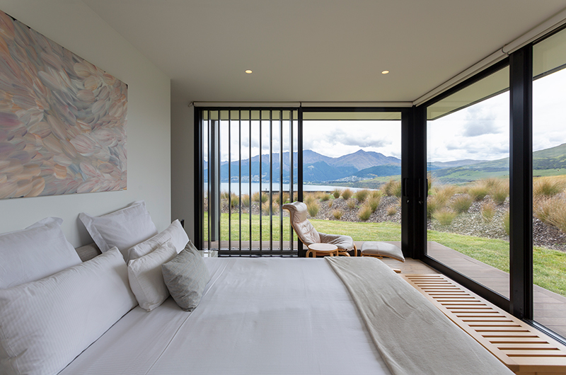Jack’s Point Lake House Bedroom with Chair | Queenstown, Otago