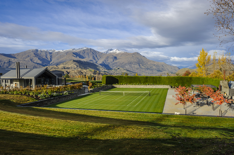 Lodge at the Hills Tennis Area | Arrowtown, Otago
