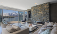 The Views Living Room with Fire Place | Queenstown, Otago