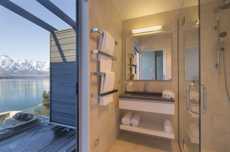 The Views Bathroom with Shower | Queenstown, Otago