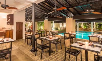 The Muse Pool Side Dining Area | Bentota, Sri Lanka