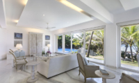 The Sandals Indoor Living Area with Pool View | Ambalangoda, Sri Lanka