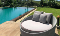 Villa Mayurana Pool Side Seating Area | Induruwa, Sri Lanka