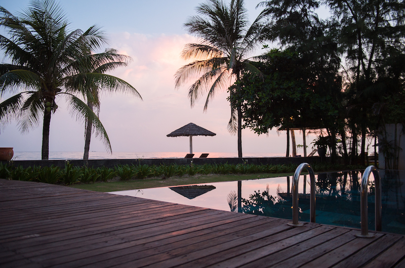 Sanctuary Premium Beach Front Pool Deck | Ho Tram, Vietnam