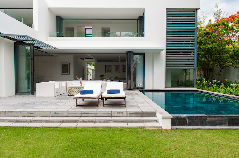 Sanctuary Villas Premium River Front Sun Bed | Ho Tram, Vietnam