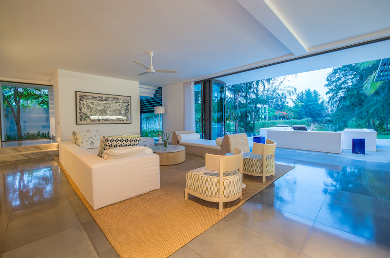 Sanctuary Villas Premium River Front Living Room | Ho Tram, Vietnam