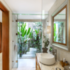 Villa Bella Bambu Open Plan Bathroom Area | Pererenan, Bali