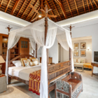 Villa Bella Bambu Bedroom with Four Poster Bed | Pererenan, Bali