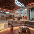 Villa Massilia Tiga Indoor Living Area | Seminyak, Bali