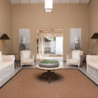 Rock Villa Indoor Living Area | Bentota, Sri Lanka