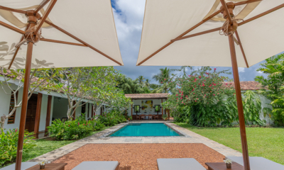 Rock Villa Two Bedroom Pool Suite Pool Side Loungers | Bentota, Sri Lanka
