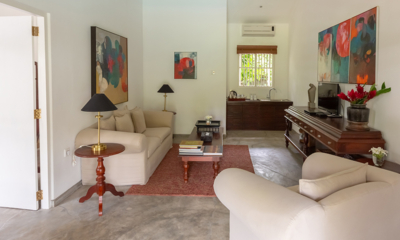 Rock Villa Two Bedroom Pool Suite Bedroom One with Lounge Area | Bentota, Sri Lanka