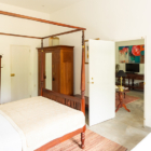 Rock Villa Two Bedroom Pool Suite Bedroom Two with Lounge and TV | Bentota, Sri Lanka