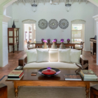 Rock Villa Two Bedroom Walauwwa Suite Indoor Living and Dining Area | Bentota, Sri Lanka