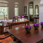 Rock Villa Two Bedroom Walauwwa Suite Living and Dining Area with View | Bentota, Sri Lanka