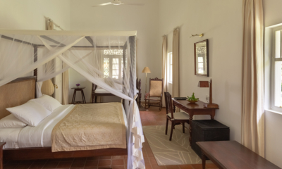 Rock Villa Two Bedroom Walauwwa Suite Bedroom Two with Study Area | Bentota, Sri Lanka