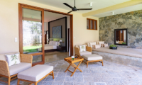 The Long House Bentota Bedroom One with Seating | Bentota, Sri Lanka