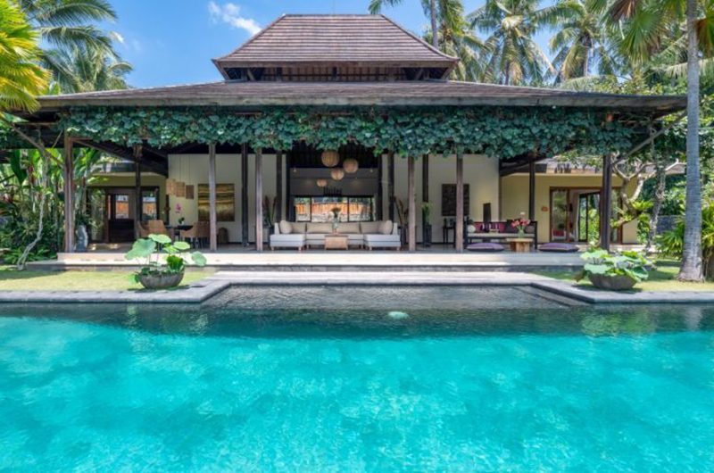 Villa Crystal Castle Open Plan Living Room | Ubud, Bali
