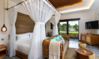 Villa Elite Tara Master Bedroom with TV | Canggu, Bali