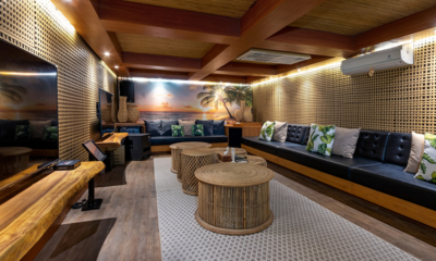 Villa Elite Tara Karaoke Room with Wooden Floor | Canggu, Bali