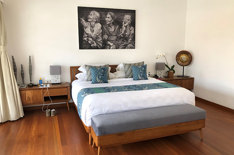 Villa Marang Bedroom with Wooden Floor | Canggu, Bali Villa Marang Bedroom with Wooden Floor | Canggu, Bali