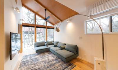 Black Crane Chalet Living Room | Hakuba, Nagano
