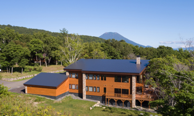 Kiraku Exterior with Mount Views | Annupuri, Niseko
