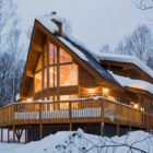 Shirakaba Exterior Covered with Snow | Annupuri, Niseko