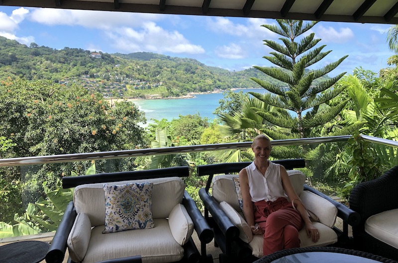 Villa Amanzi Balcony | Kata Noi, Thailand