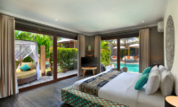 Villa Boutique Sunset Bedroom with Pool View | Seminyak, Bali