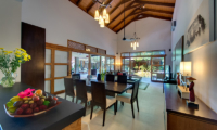 Villa Kinaree Wooden Dining Table | Seminyak, Bali
