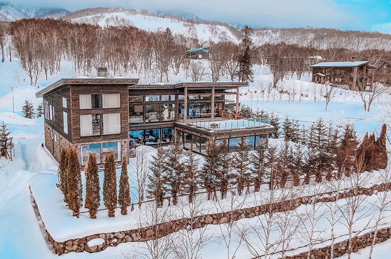 Seasons Residence Outdoor Area with Snow | Annupuri, Niseko