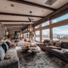 Seasons Residence Living Area with Outdoor View | Annupuri, Niseko
