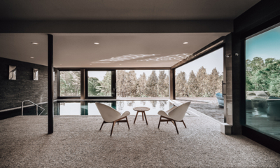 Seasons Residence Pool Side Seating Area | Annupuri, Niseko