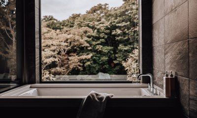 Seasons Residence Master Bathroom One with Bathtub | Annupuri, Niseko
