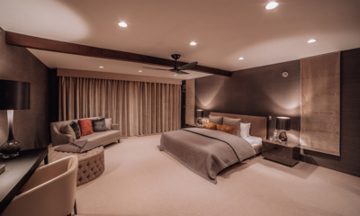 Seasons Residence Master Bedroom Two at Night | Annupuri, Niseko