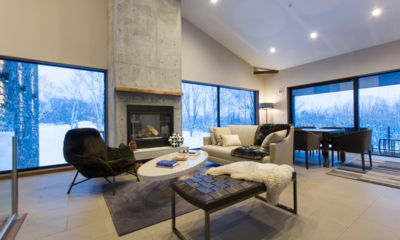 Seasons Two Living Room with Fire Place | Annupuri, Niseko