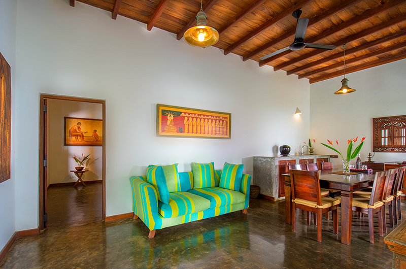 Three Sisters Beach House Living Room | Matara, Sri Lanka