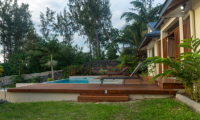Tropical Haven Wooden Pool Deck | Efate, Vanuatu