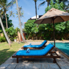Bellini Blue Pool Side Loungers | Unawatuna, Sri Lanka
