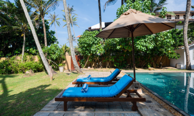 Bellini Blue Pool Side Loungers | Unawatuna, Sri Lanka