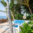Bellini Blue Open Plan Lounge Area | Unawatuna, Sri Lanka
