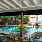 Bellini Blue Pool Side Dining with Sea View | Unawatuna, Sri Lanka