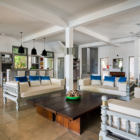 Bellini Blue Indoor Living Area | Unawatuna, Sri Lanka