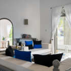 Bellini Blue Master Bedroom with Lounge and View | Unawatuna, Sri Lanka