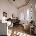 Bellini Blue Master Bathroom | Unawatuna, Sri Lanka